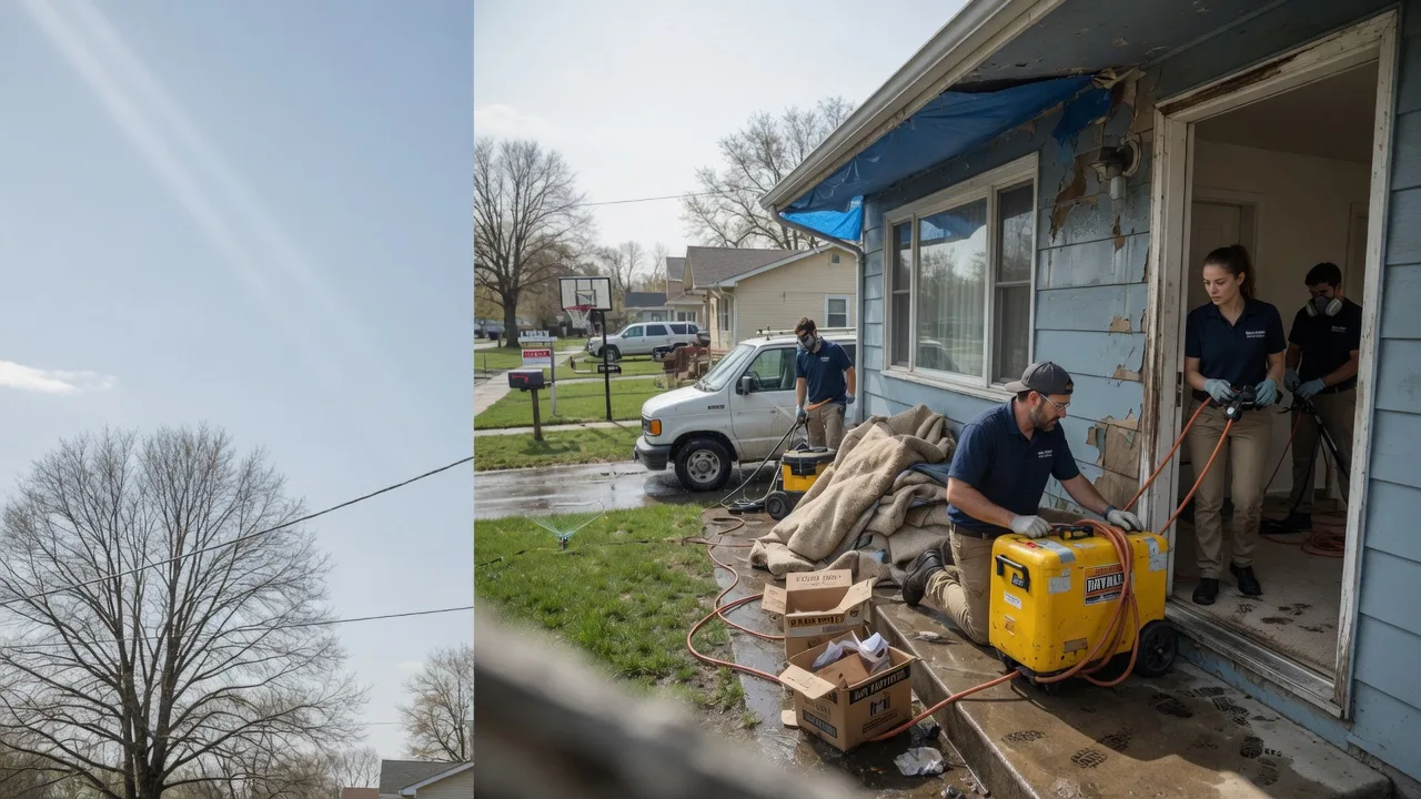 Basement Flood Cleanup in Shelby, MT near me